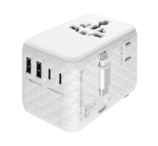 TROIKA Reiseadapter WORLDWIDE PULL 35