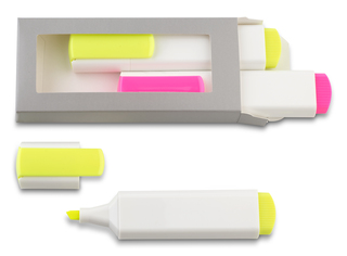 2er Set Textliner transluzent / Pastell