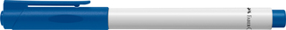 Broadpen Weiß / Schwarz, Schreibfarbe Blau