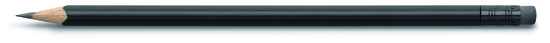 Bleistifte schwarz mit Radiertip