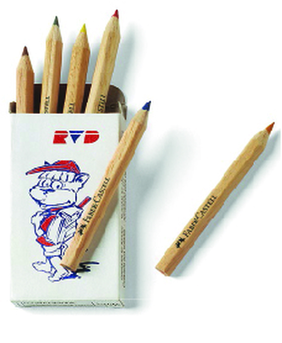 Kurzbuntstifte 6er Etui