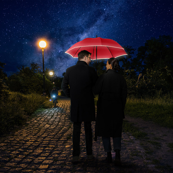 AC-Midsize-Stockschirm FARE® Windmatic®