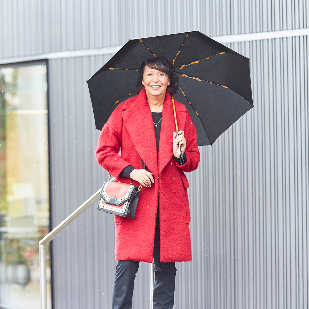 Oversize-Taschenschirm FARE® AOC Colorline