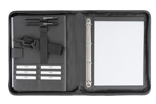 Ringbuch mit Tragegurt