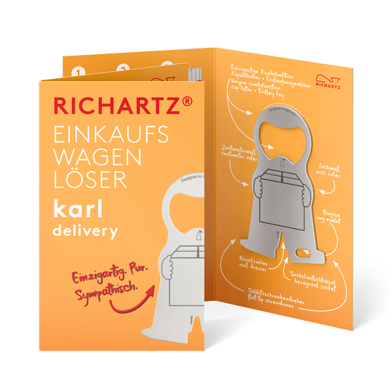 RICHARTZ® EINKAUFSWAGENLÖSER karl delivery