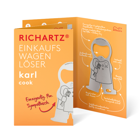 RICHARTZ® EINKAUFSWAGENLÖSER karl cook