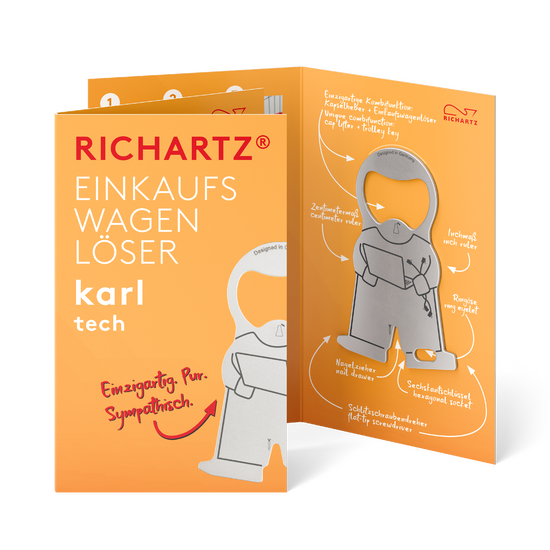 RICHARTZ® EINKAUFSWAGENLÖSER karl tech