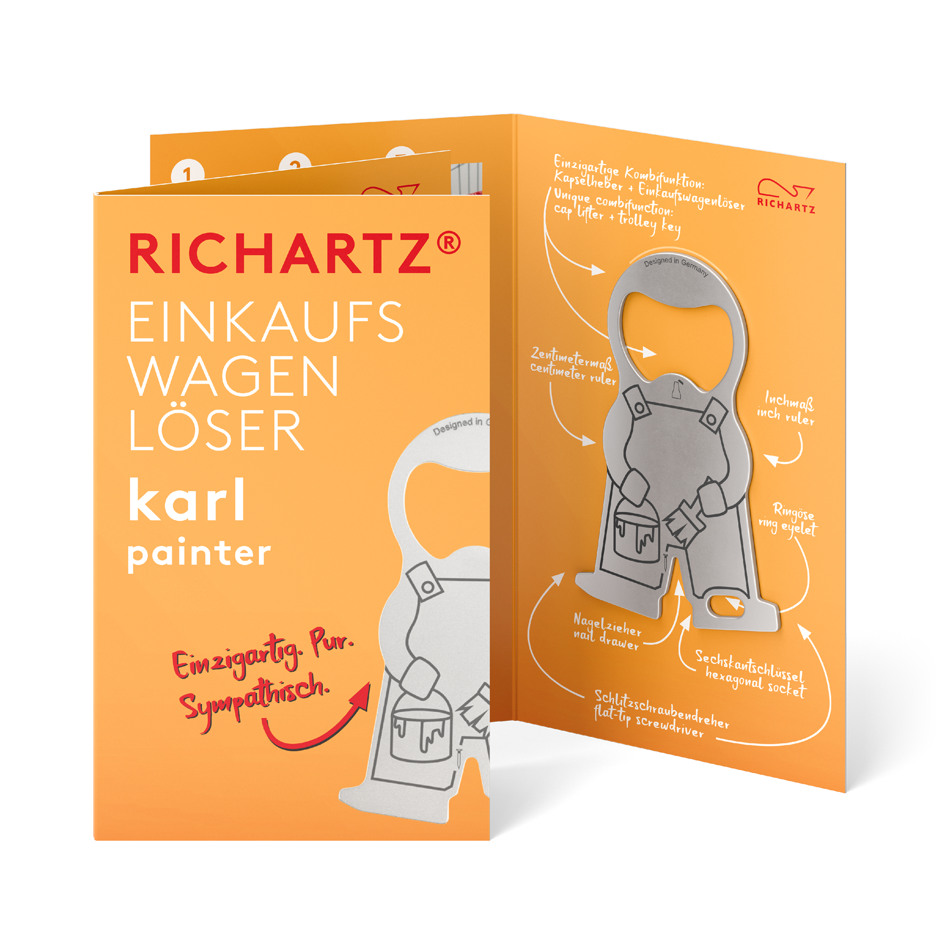 RICHARTZ® EINKAUFSWAGENLÖSER karl painter