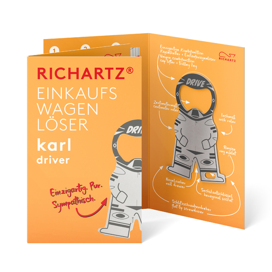 RICHARTZ® EINKAUFSWAGENLÖSER karl driver