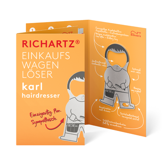 RICHARTZ® EINKAUFSWAGENLÖSER karl hairdresser