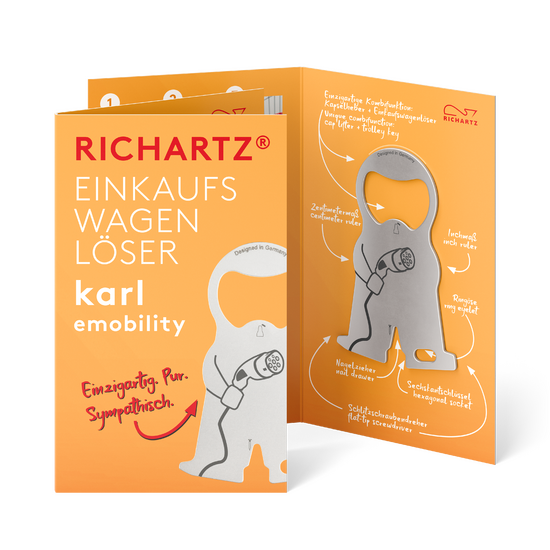 RICHARTZ® EINKAUFSWAGENLÖSER karl emobility