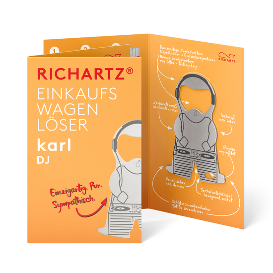 RICHARTZ® EINKAUFSWAGENLÖSER karl dj