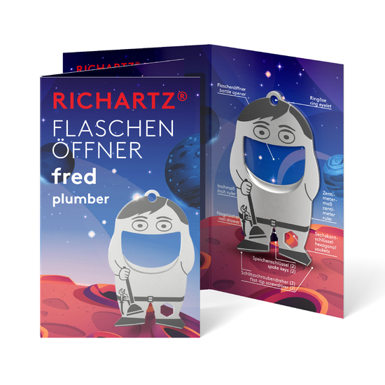 RICHARTZ® FLASCHENÖFFNER fred plumber