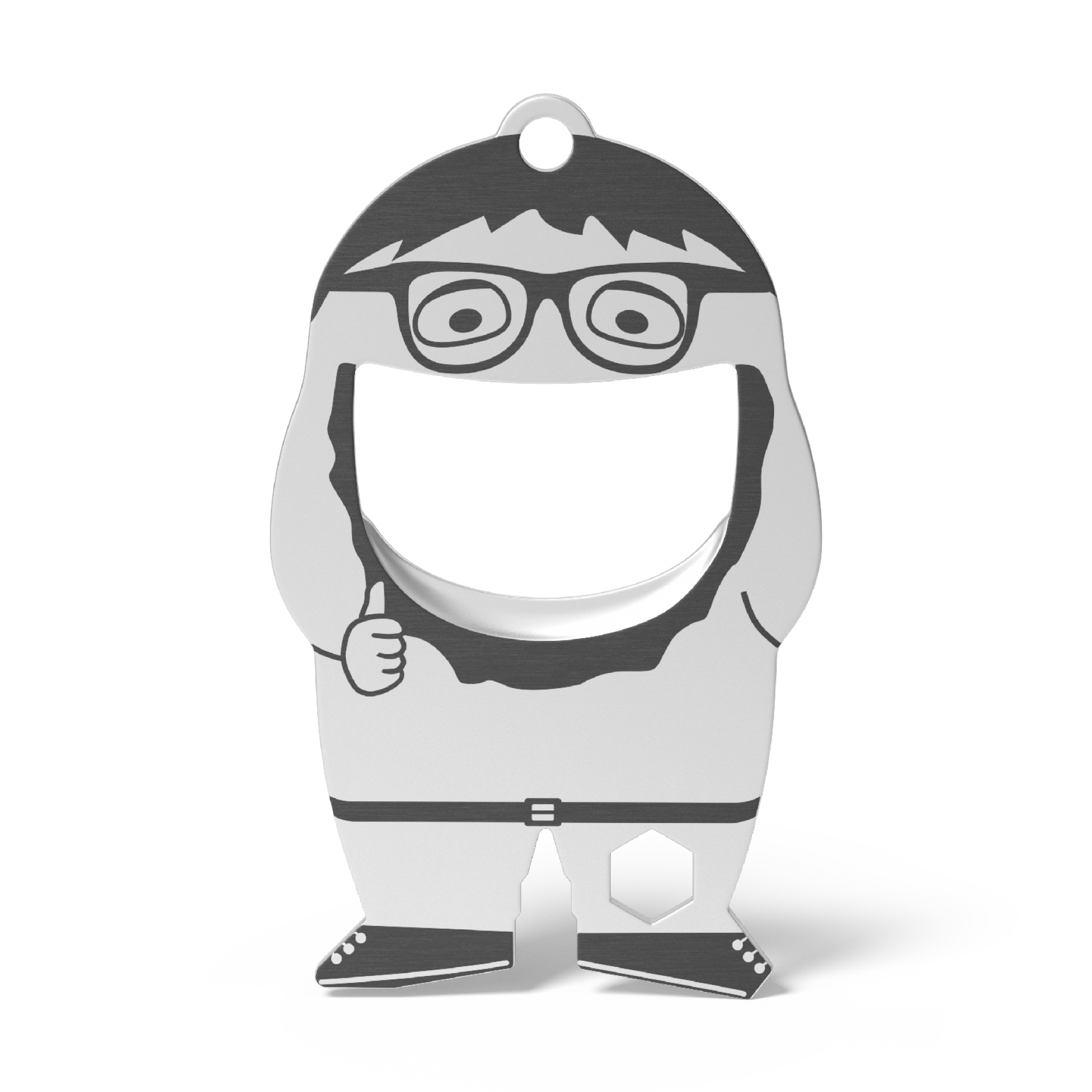 RICHARTZ® FLASCHENÖFFNER fred hipster