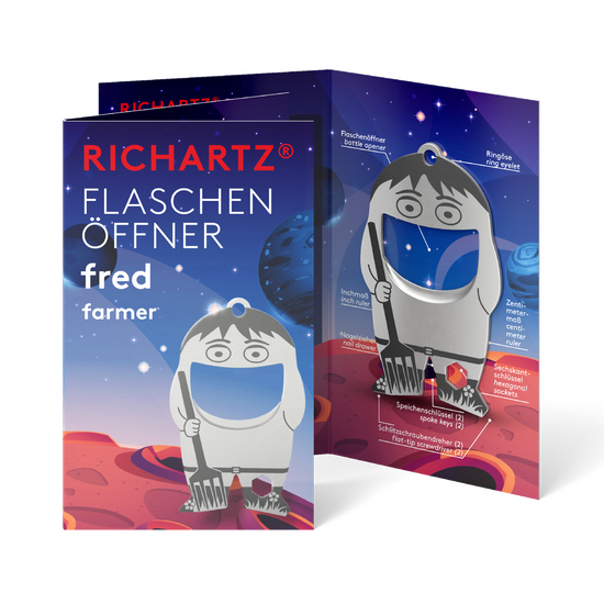RICHARTZ® FLASCHENÖFFNER fred farmer