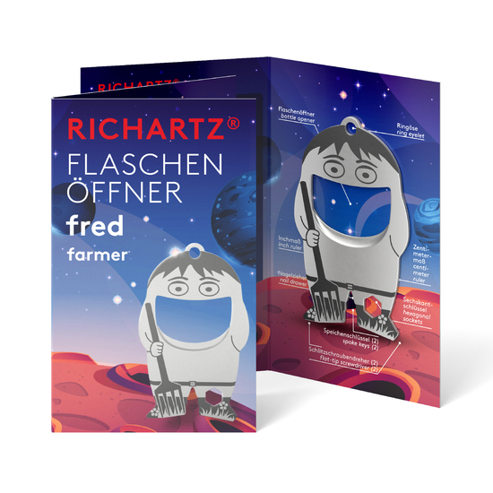 RICHARTZ® FLASCHENÖFFNER fred farmer