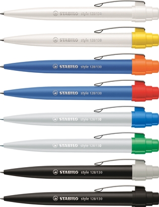 STABILO style Kugelschreiber mit Metallclip