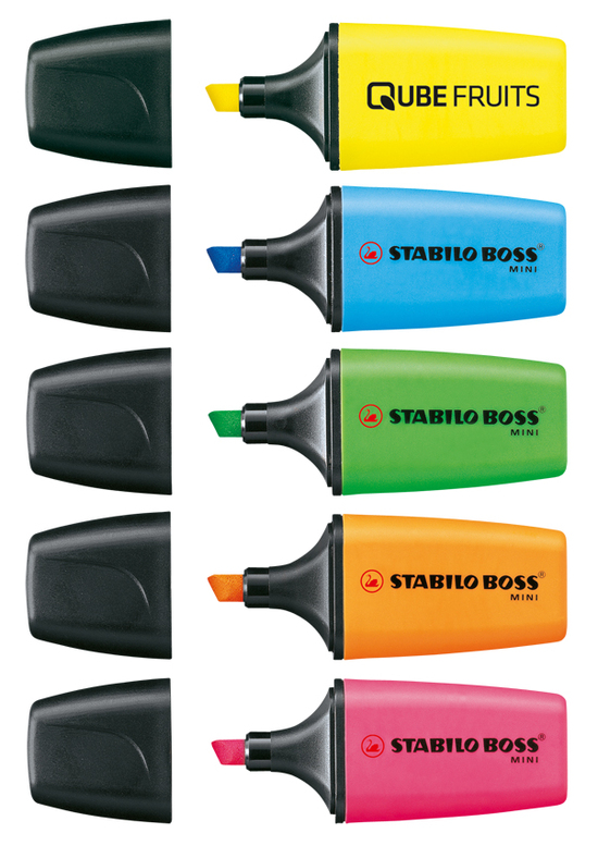 STABILO BOSS MINI 4er-Set Leuchtmarkierer