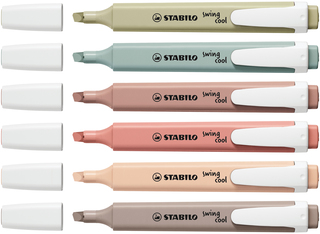 STABILO swing cool NatureCOLORS Leuchtmarkierer