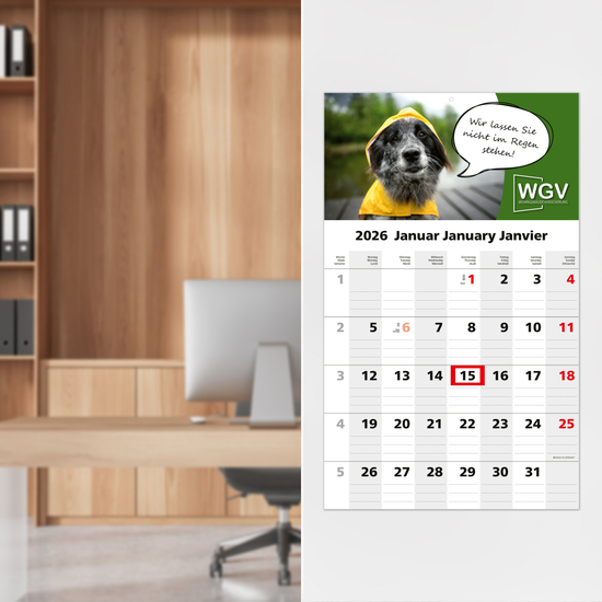 1-Monatskalender Solo 1 Bestseller (Einblatt)