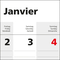 1-Monatskalender Einblatt Solo 1