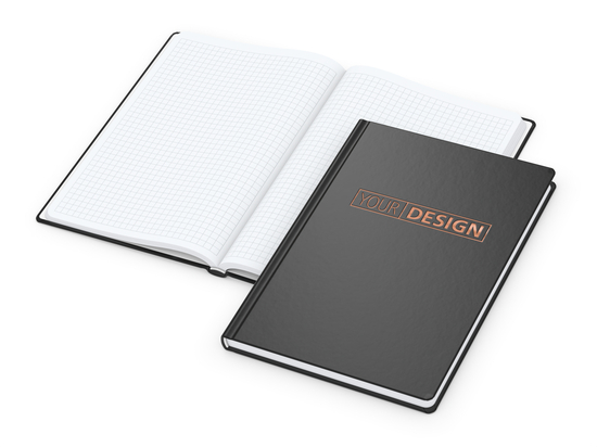 Notizbuch Hardcover Easy-Book Vollkaro A5