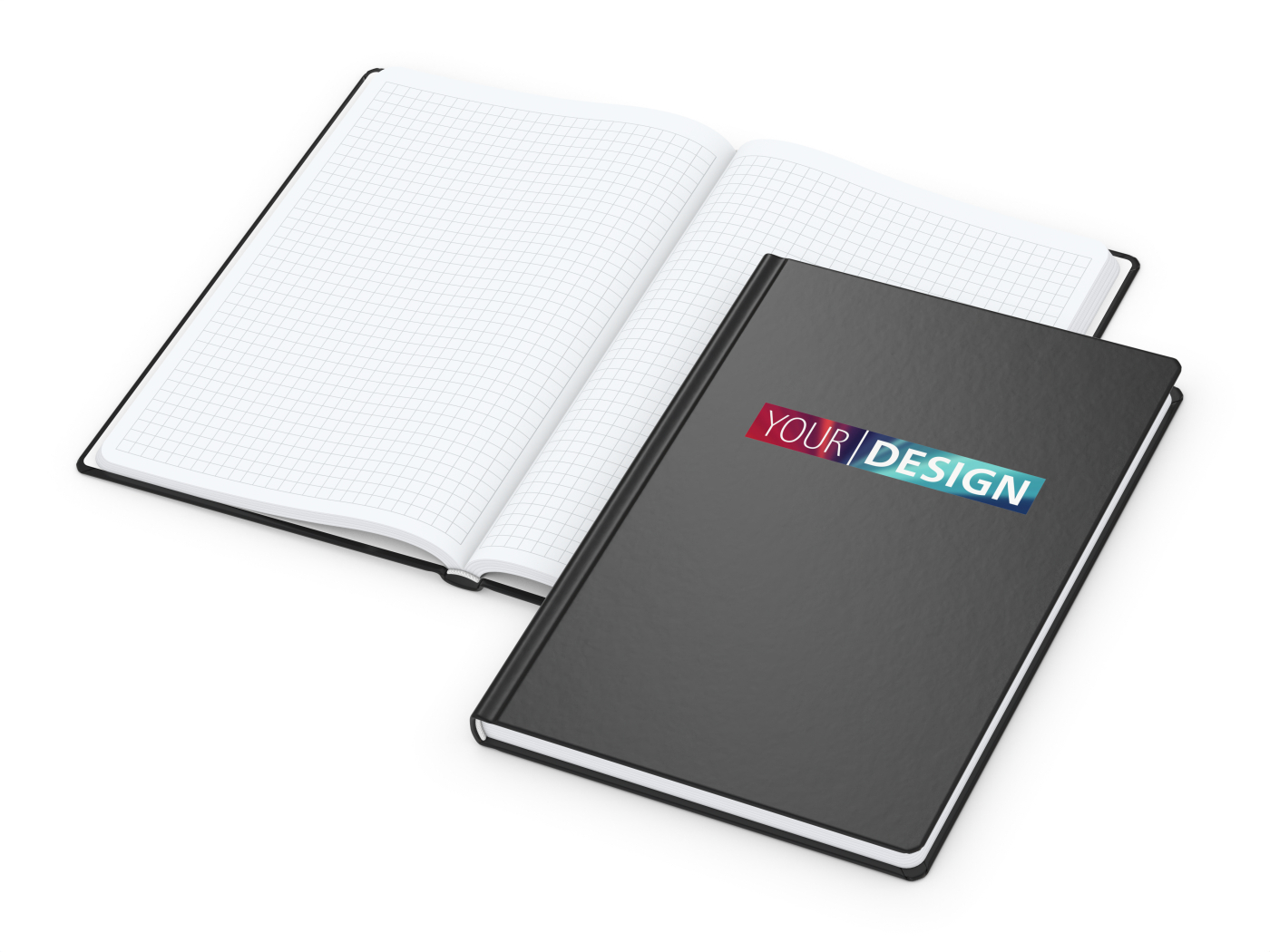 Notizbuch Hardcover Easy-Book EXPRESS Vollkaro A5