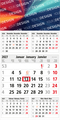 5-Monatskalender Einblatt Commerce 5 Post A postoptimiert