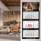 3-Monatskalender Mehrblock Profil 3 Schrift modern