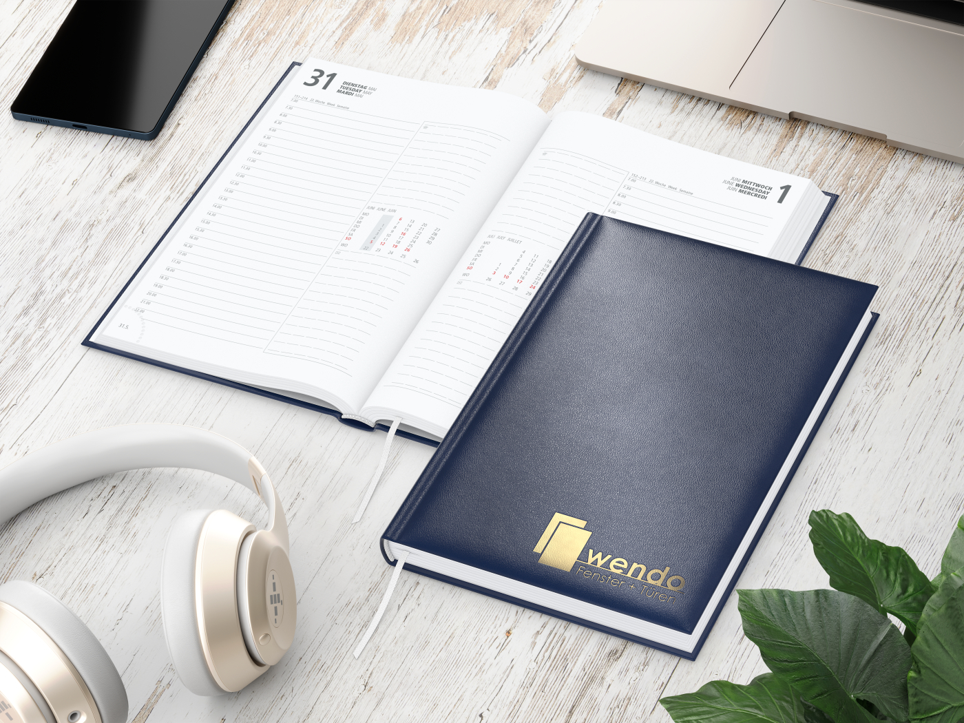 Buchkalender Image Bestseller inkl. Prägung