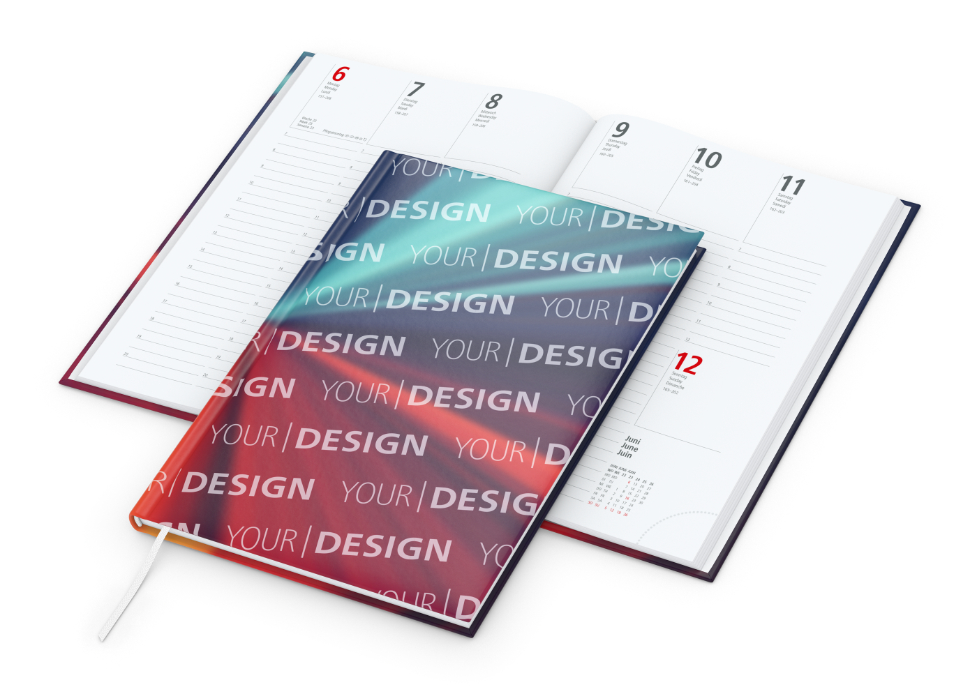 Wochenkalender Prestige A5 Papier-Hardcover