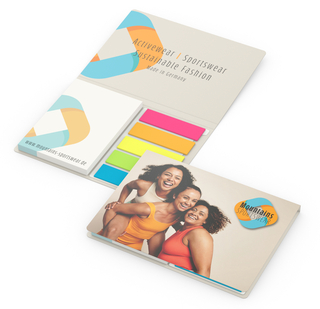 Haftnotiz-Set Lissabon Naturkarton Recycling