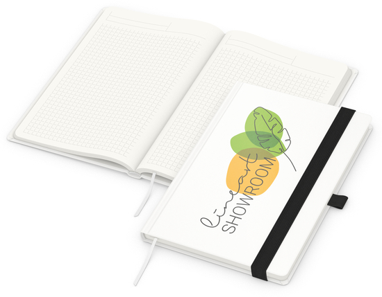 Notizbuch Match-Book A5 Cover-Star Recycling-Matt