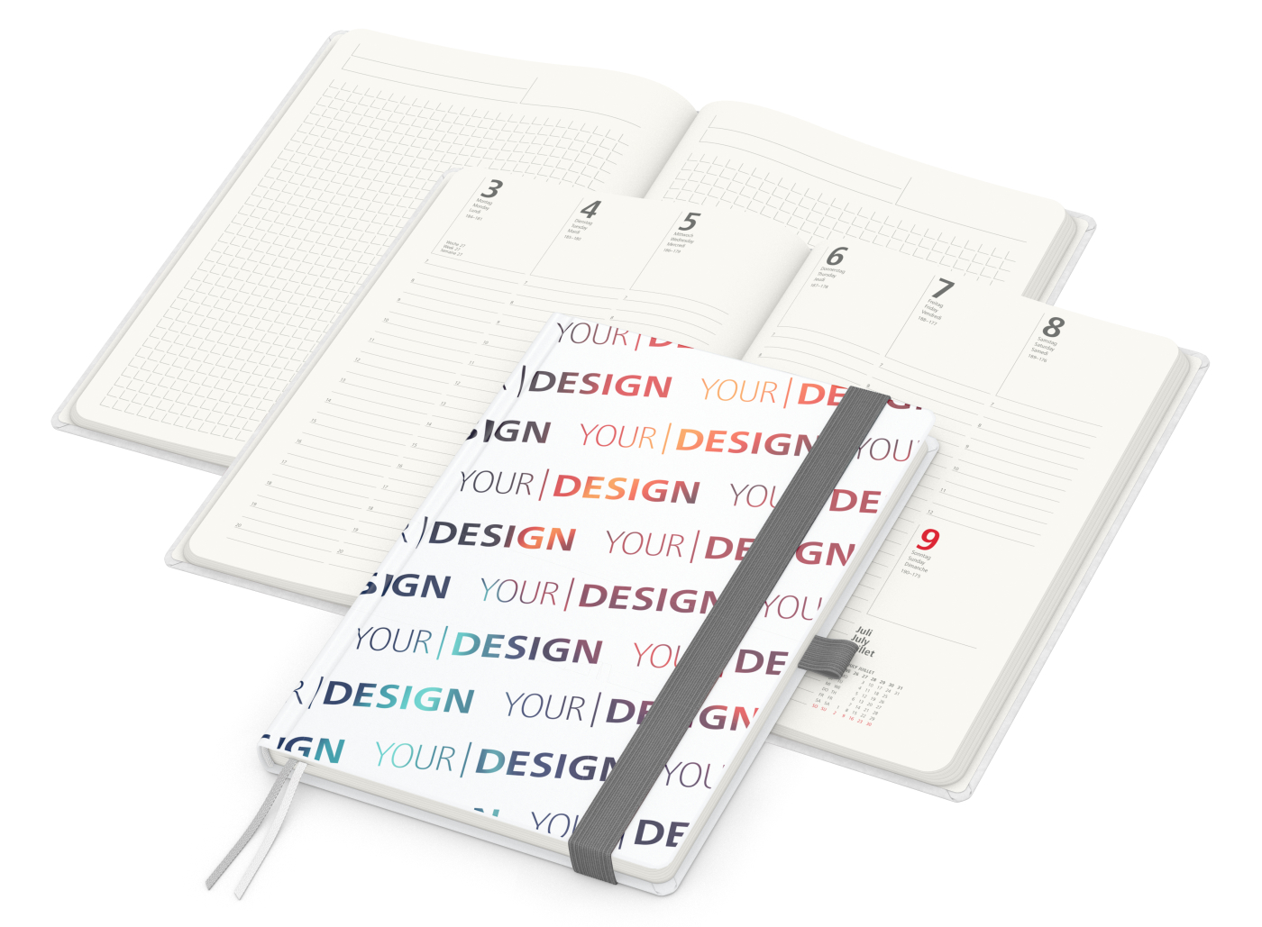 Wochenplaner Match-Hybrid A5 Cover-Star Recycling-Matt