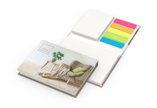 Haftnotiz-Set Brüssel White Cover-Star Recycling-Matt, 50/50 Blatt