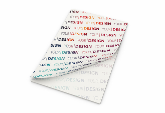 Schreibblock Cover RECYCLING Seiten/Deckblatt individuell gestaltbar