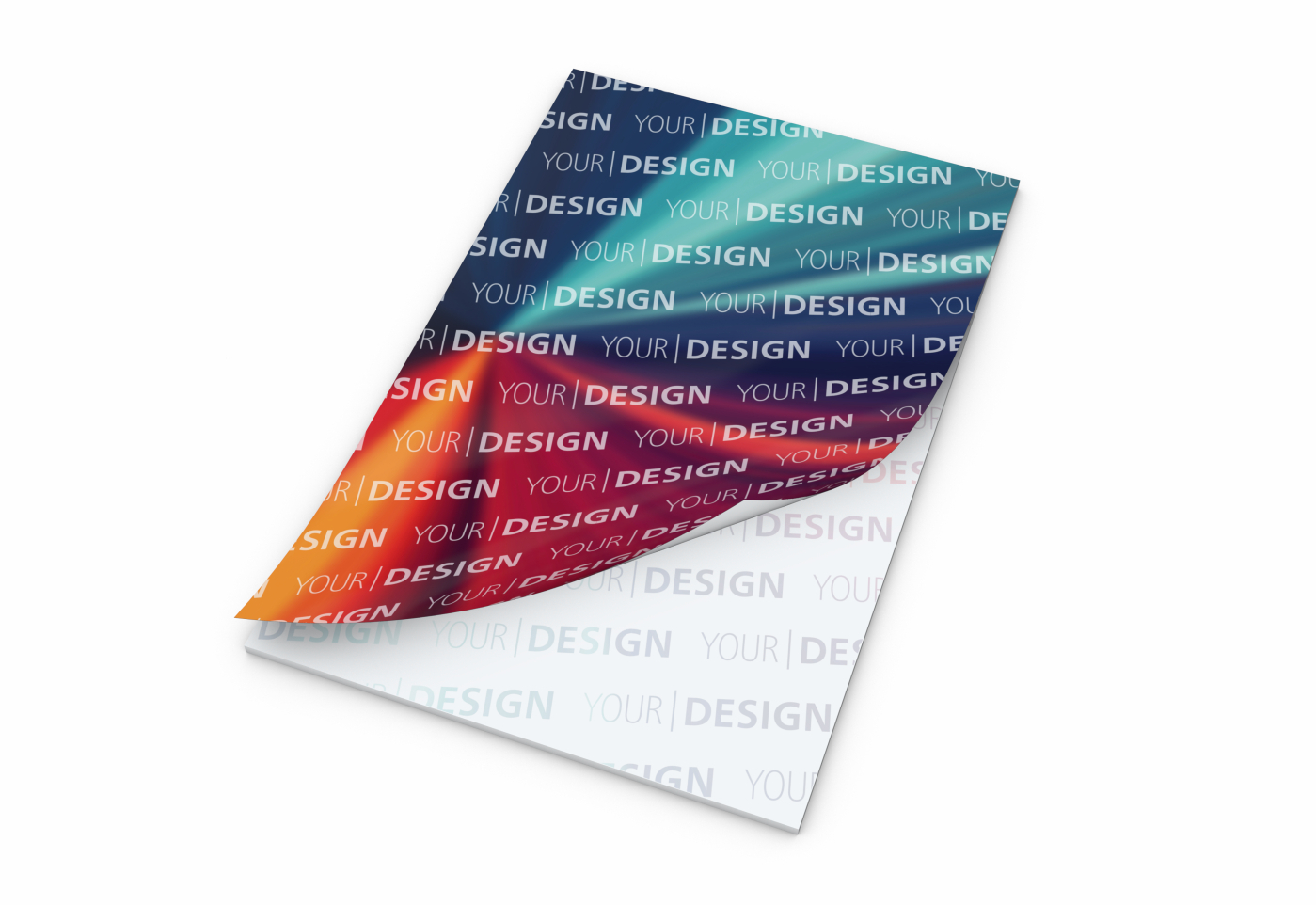Schreibblock Cover EXPRESS 50 Seiten / Deckblatt individuell gestaltbar