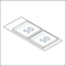 Haftnotiz-Karte Note-Card 2 Haftnotizblöcke 72 × 72 mm Trägerkarte