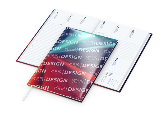 Wochenkalender Media 175 × 245 mm Papier-Hardcover