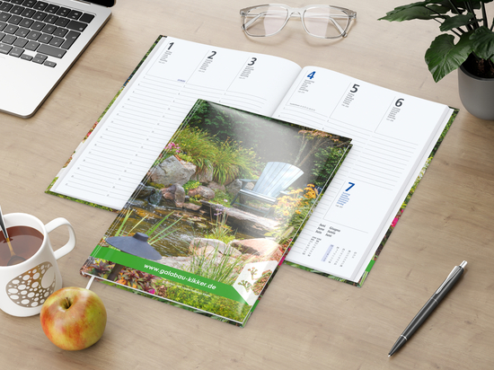 Wochenkalender Media 175 × 245 mm Papier-Hardcover