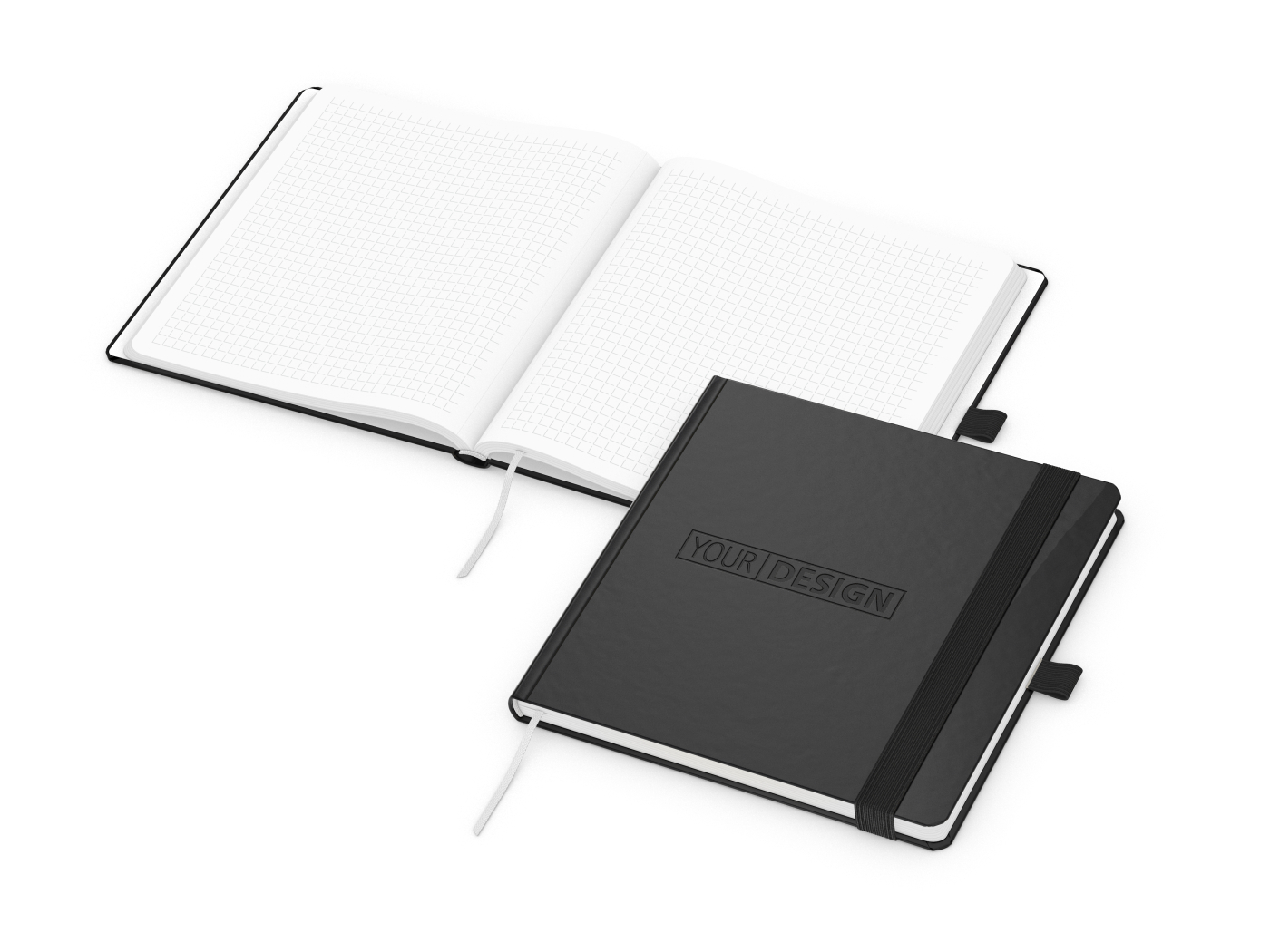 Notizbuch Hardcover Square-Book quadratisch 170 × 170 mm