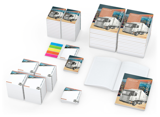 Spar-Set Soft-Notes XL 600 Haftnotizen Notizbücher mit Softcover