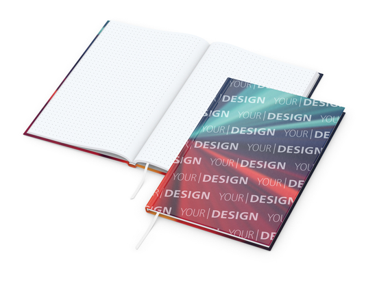 Notizbuch Memo-Book Umfang klein Hardcover individuell bedruckt