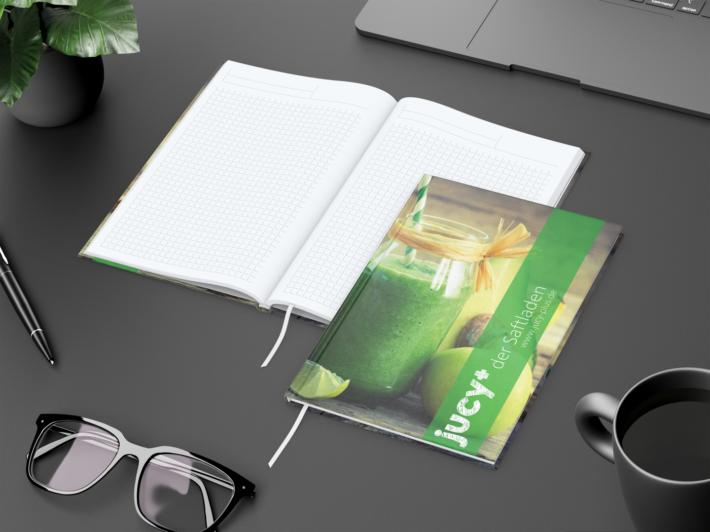 Notizbuch Memo-Book Umfang klein Hardcover individuell bedruckt