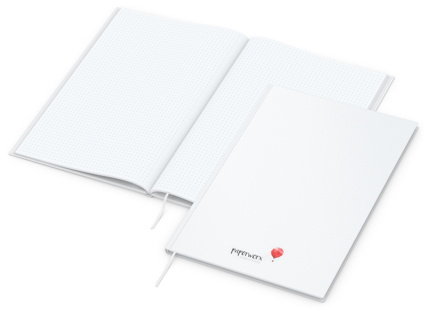 Notizbuch Memo-Book Umfang klein Hardcover matt-farbig