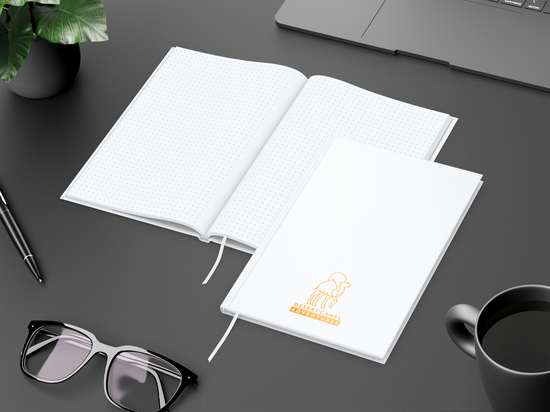 Notizbuch Memo-Book Umfang klein Hardcover matt-farbig