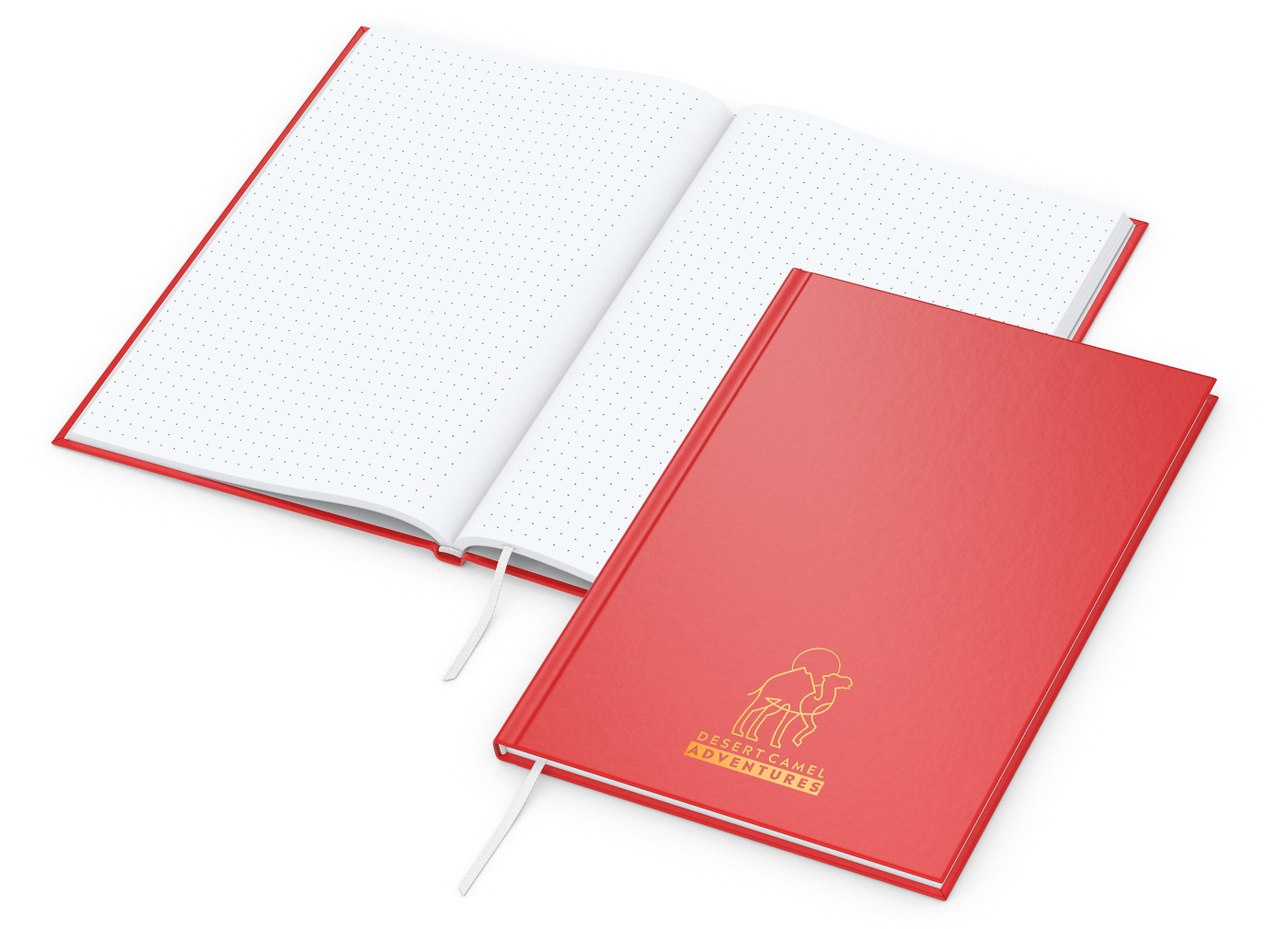 Notizbuch Memo-Book Umfang klein Hardcover matt-farbig