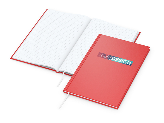 Notizbuch Memo-Book Umfang klein Hardcover matt-farbig