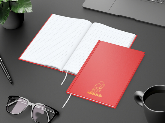 Notizbuch Memo-Book Umfang klein Hardcover matt-farbig