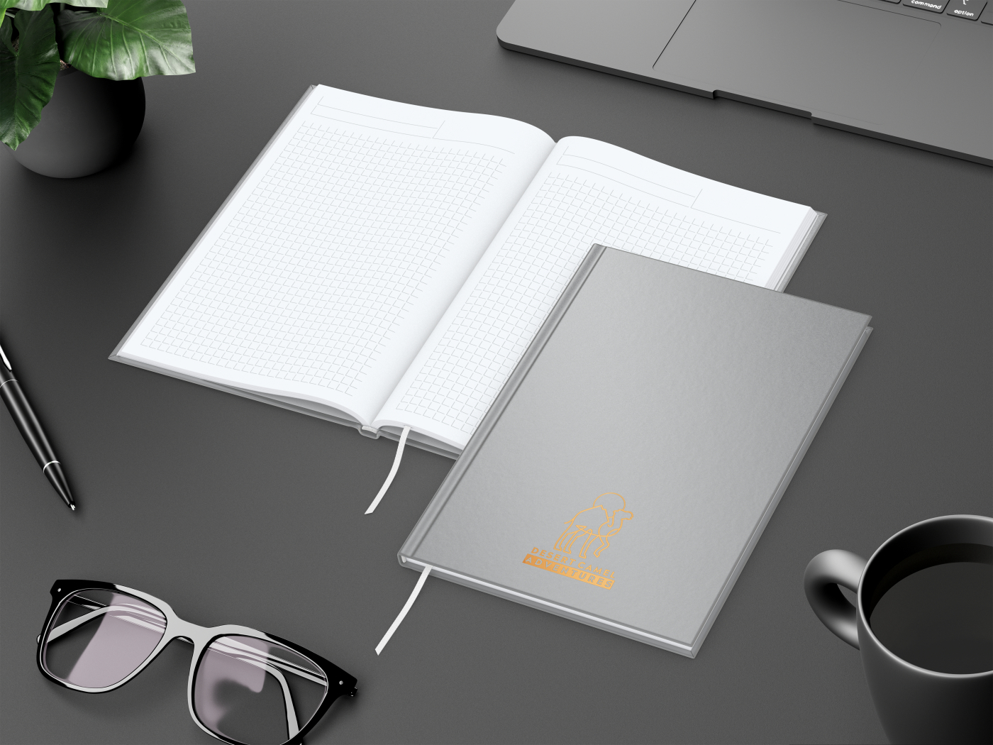 Notizbuch Memo-Book Umfang klein Hardcover matt-farbig